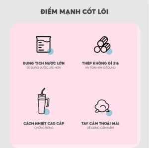Điểm Mạnh của bình giữ nhiệt Panacea