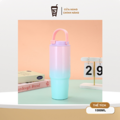 Bình giữ nhiệt Panacea pastel loang màu