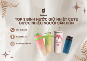 Top 3 bình nước giữ nhiệt cute được nhiều người săn đón