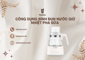 công dụng bình đun nước giữ nhiệt pha sữa